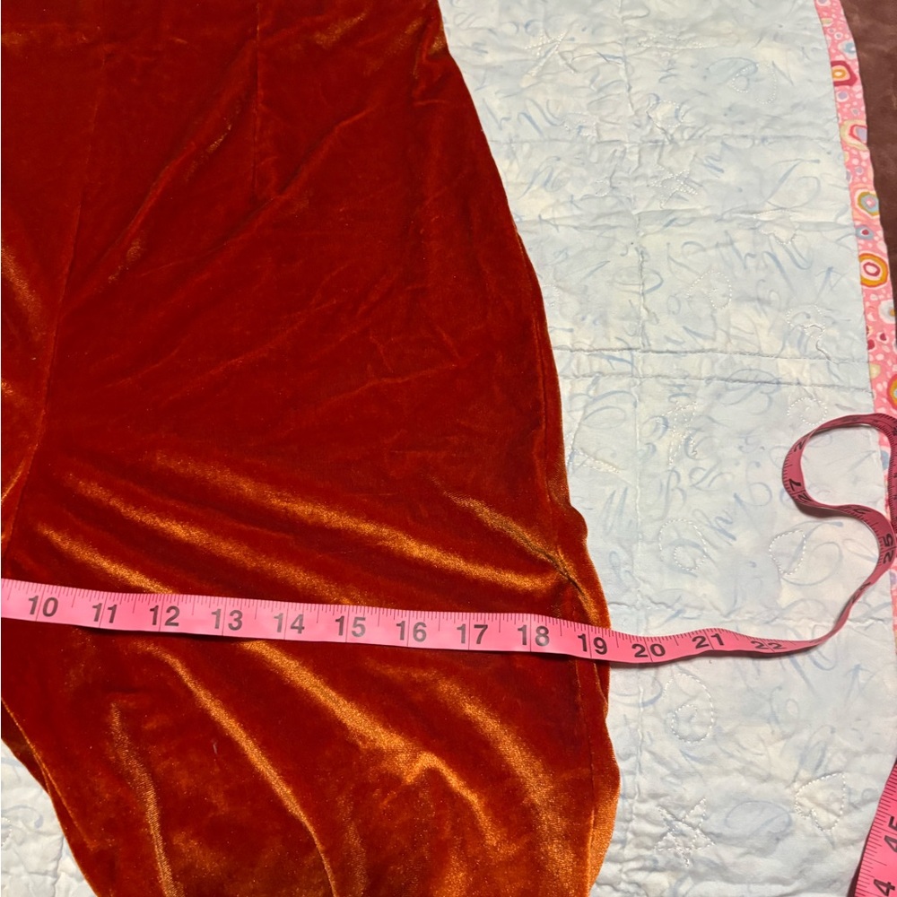 Handmade Elegant Velvet High-Waisted Bell Bottoms - Picture 4 of 5